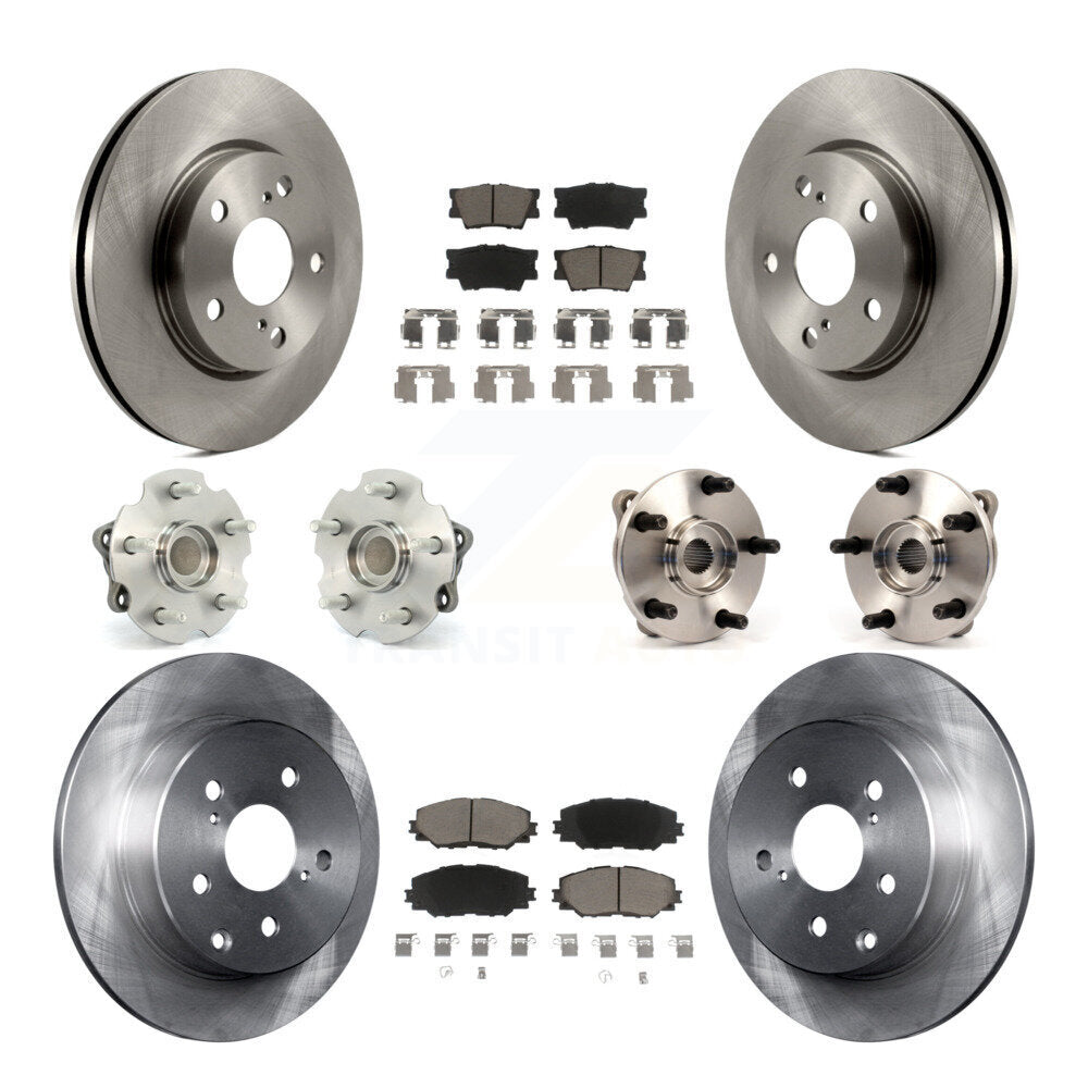 Transit Auto KBB-119224 Wheel Bearing and Hub Assembly for 2006-2012 Lexus HS250h, Toyota RAV4 - Front and Rear product image