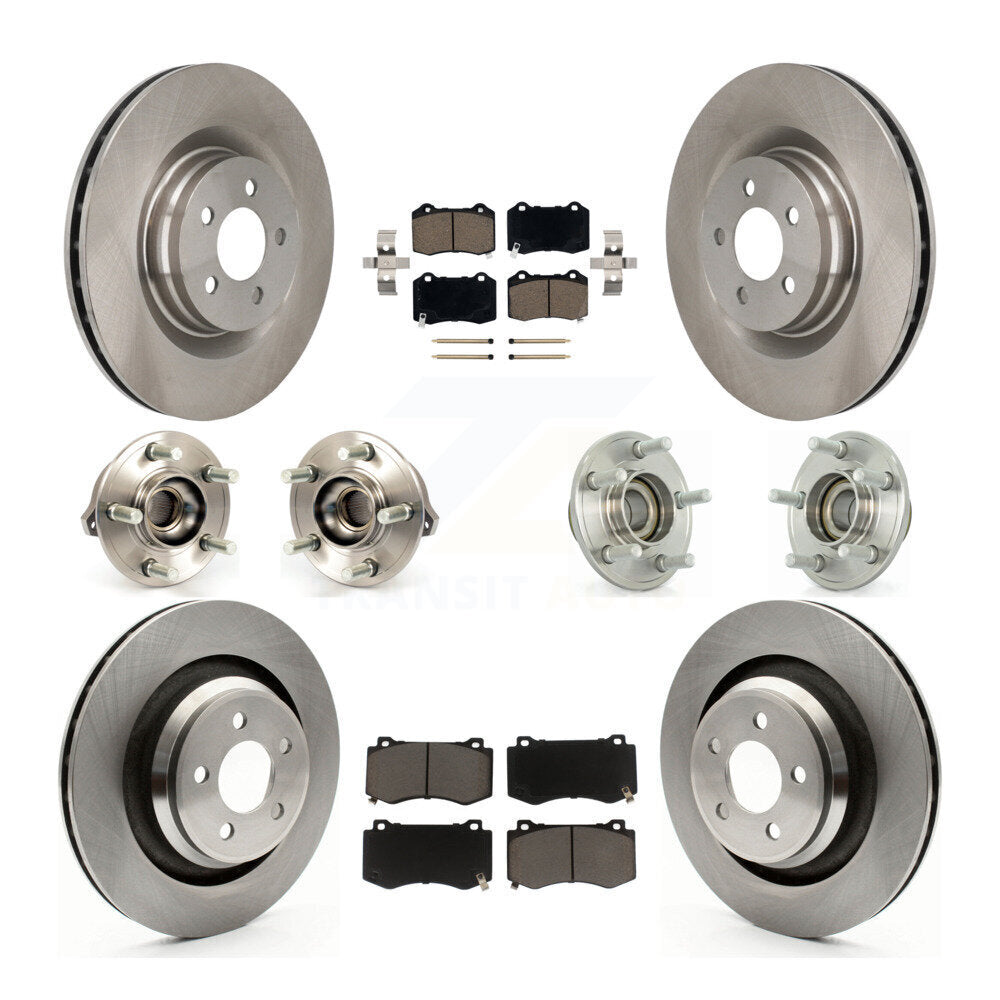 Transit Auto KBB-119245 Wheel Bearing and Hub Assembly for 2008-2014 Chrysler 300, Dodge Challenger, Dodge Charger - Front and Rear product image