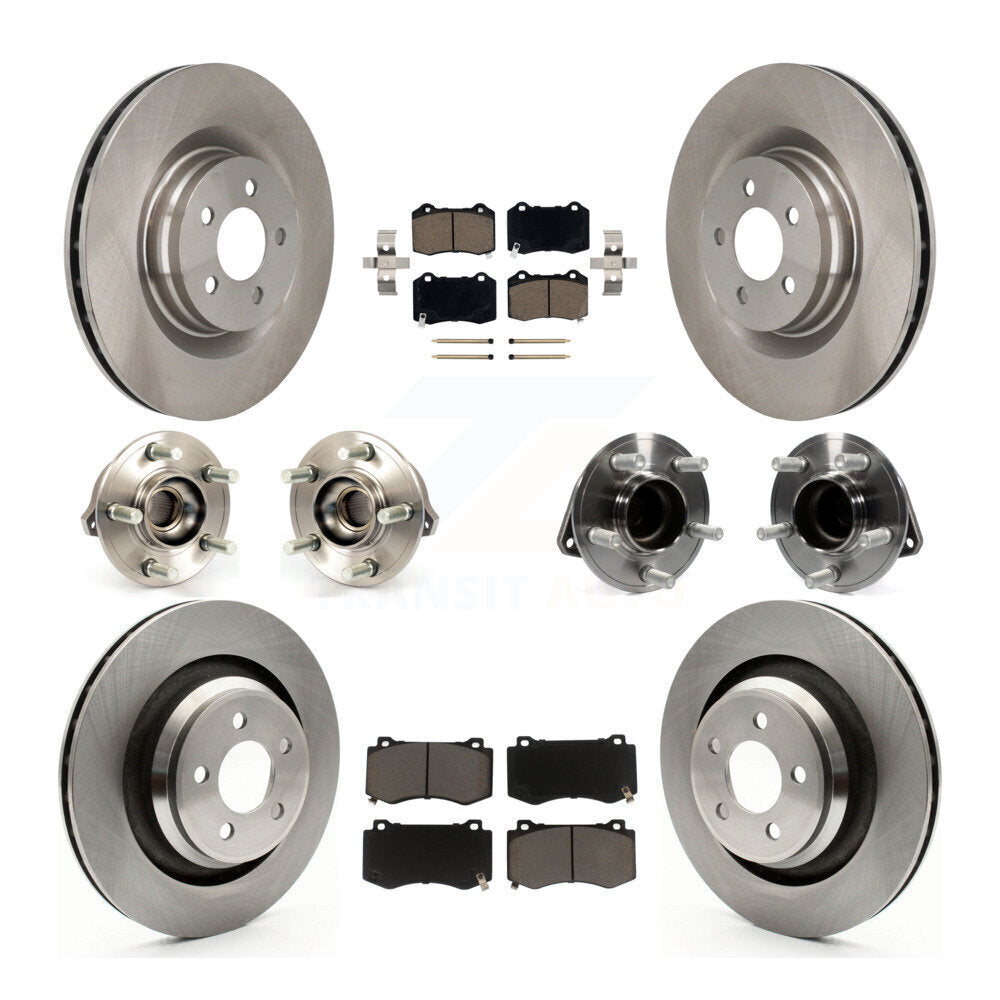 Transit Auto KBB-119246 Wheel Bearing and Hub Assembly for 2012-2014 Chrysler 300, Dodge Challenger, Dodge Charger - Front and Rear product image