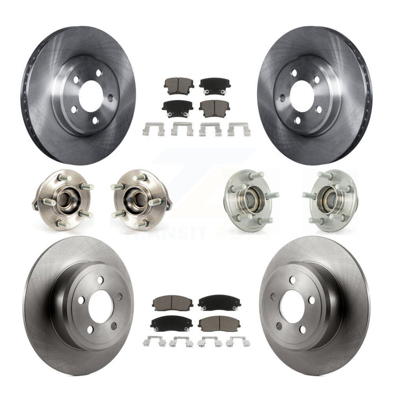Transit Auto KBB-119247 Wheel Bearing and Hub Assembly for 2009-2014 Chrysler 300, Dodge Charger, Dodge Challenger - Front and Rear product image