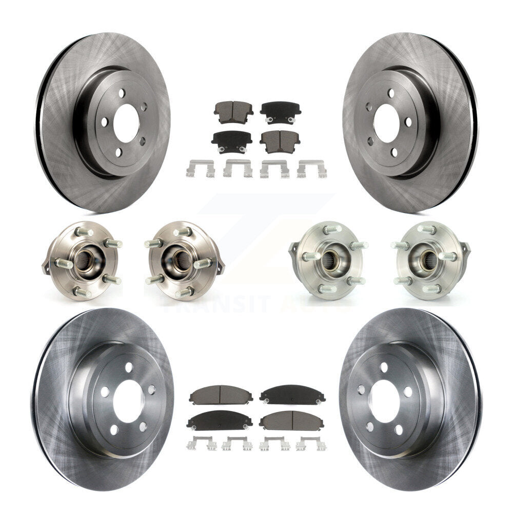 Transit Auto KBB-119249 Wheel Bearing and Hub Assembly for 2009-2014 Dodge Charger, Chrysler 300 - Front and Rear product image