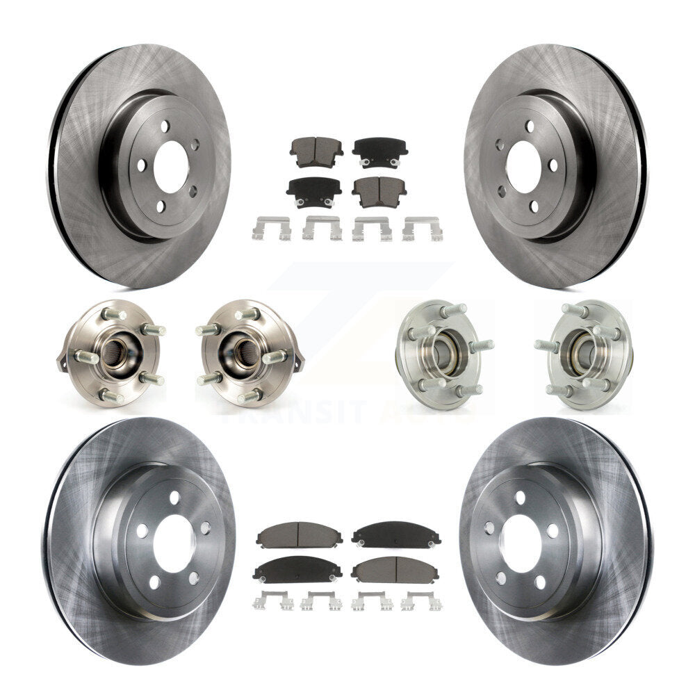 Transit Auto KBB-119250 Wheel Bearing and Hub Assembly for 2009-2014 Chrysler 300, Dodge Challenger, Dodge Charger - Front and Rear product image