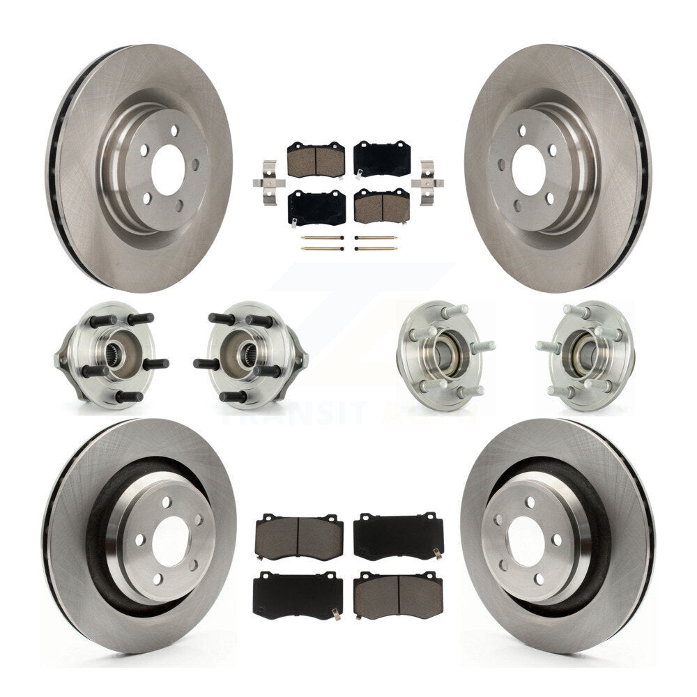 Transit Auto KBB-119252 Wheel Bearing and Hub Assembly for 2005-2009 Chrysler 300, Dodge Charger, Dodge Magnum - Front and Rear product image