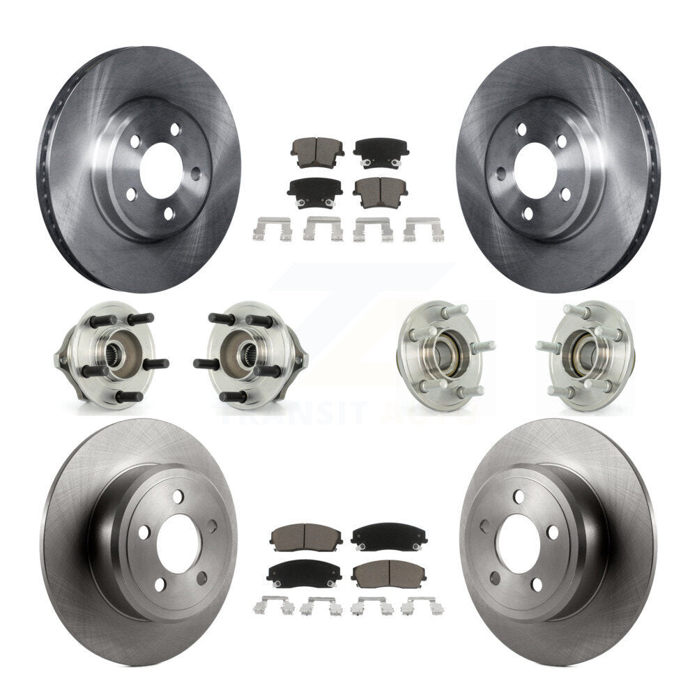 Transit Auto KBB-119253 Wheel Bearing and Hub Assembly for 2005-2009 Chrysler 300, Dodge Charger, Dodge Magnum - Front and Rear product image