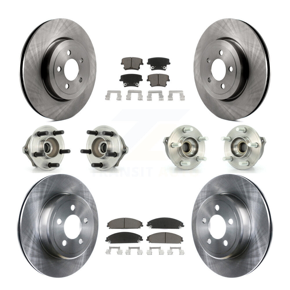 Transit Auto KBB-119254 Wheel Bearing and Hub Assembly for 2005-2009 Chrysler 300, Dodge Charger, Dodge Magnum - Front and Rear product image