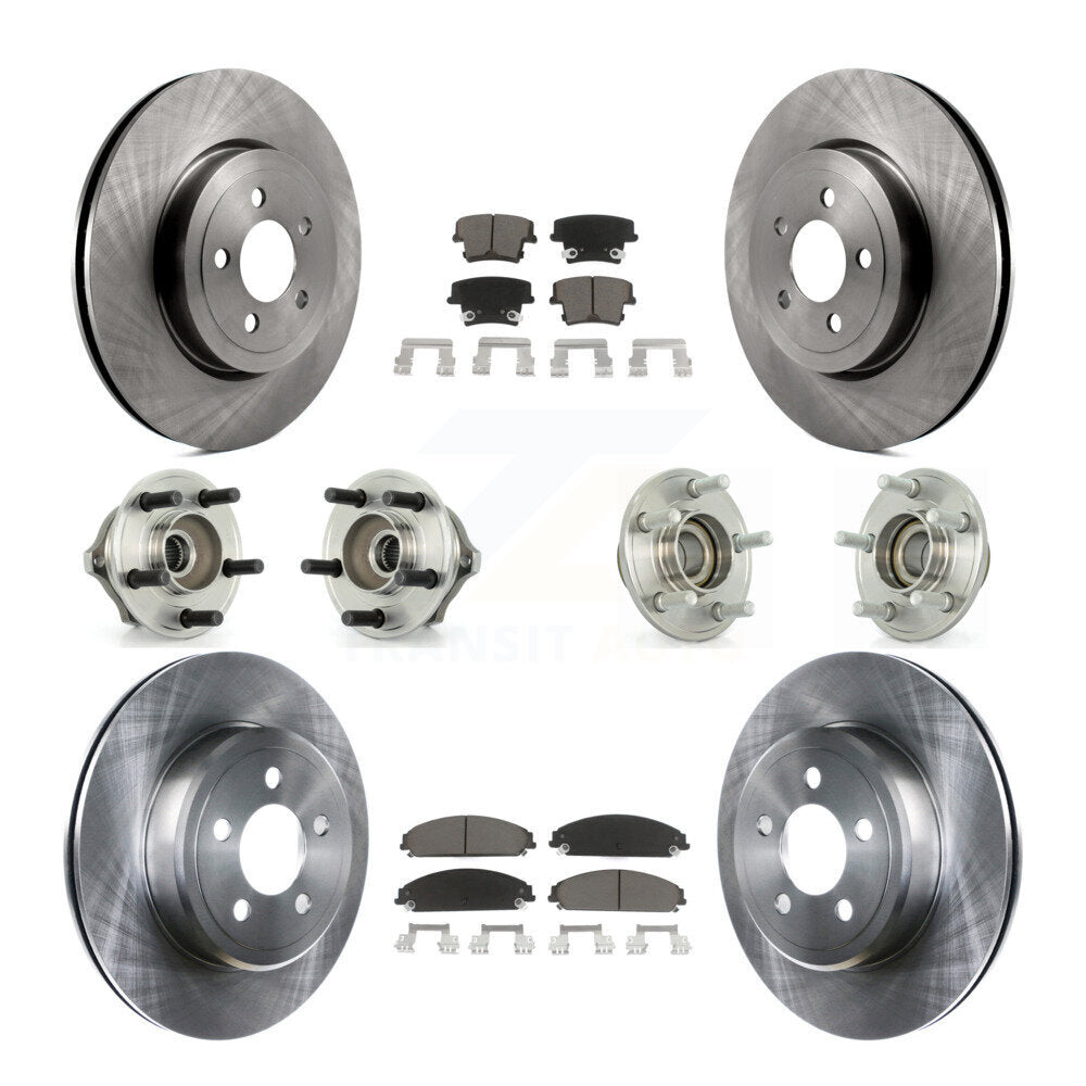 Transit Auto KBB-119255 Wheel Bearing and Hub Assembly for 2005-2009 Chrysler 300, Dodge Charger, Dodge Magnum - Front and Rear product image