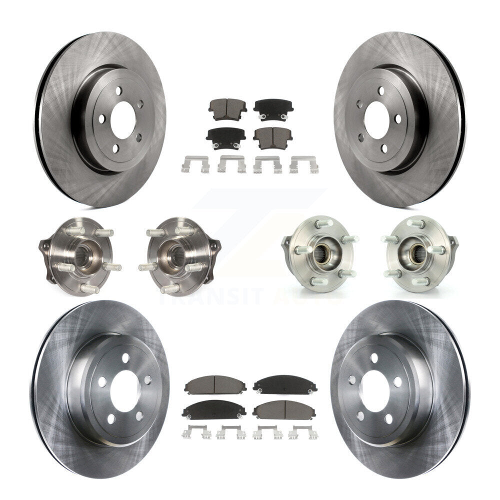 Transit Auto KBB-119259 Wheel Bearing and Hub Assembly for 2015-2023 Dodge Charger, Dodge Challenger, Chrysler 300 - Front and Rear product image