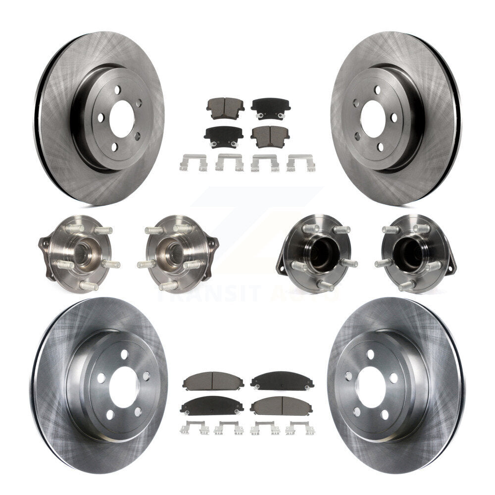 Transit Auto KBB-119262 Wheel Bearing and Hub Assembly for 2015-2023 Dodge Challenger, Dodge Charger, Chrysler 300 - Front and Rear product image