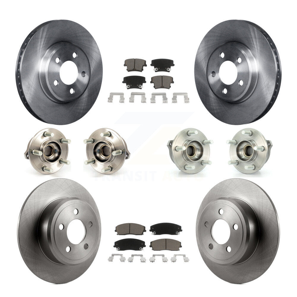 Transit Auto KBB-119266 Wheel Bearing and Hub Assembly for 2009-2010 Chrysler 300, Dodge Charger - Front and Rear product image