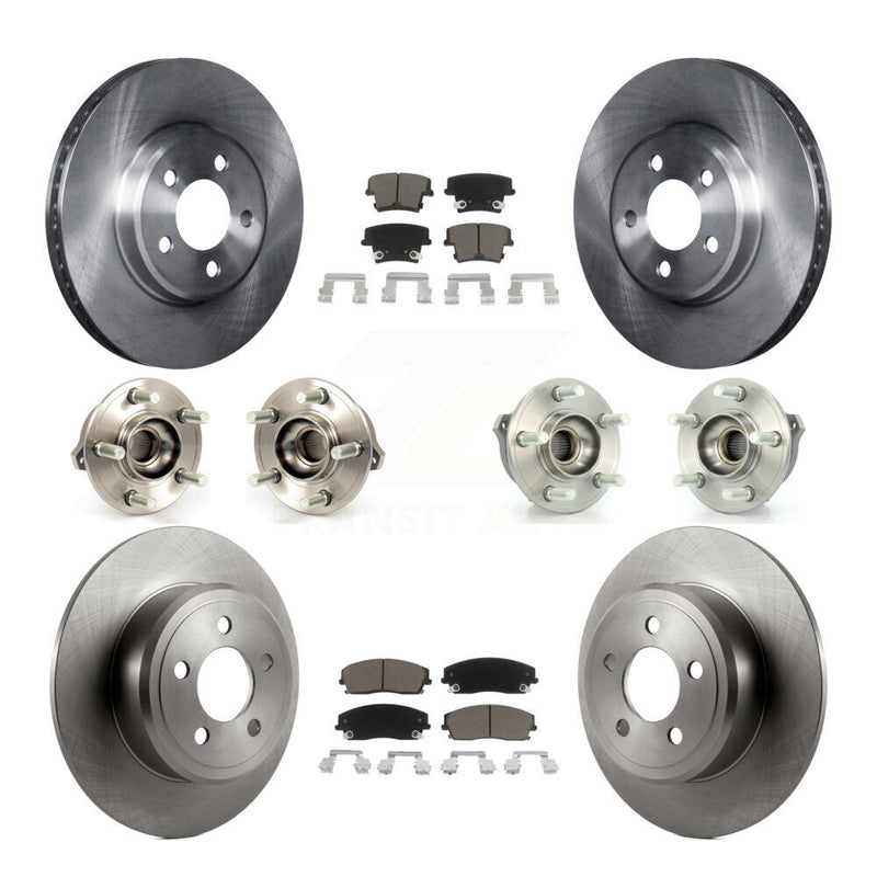 Transit Auto KBB-119266 Wheel Bearing and Hub Assembly for 2009-2010 Chrysler 300, Dodge Charger - Front and Rear product image
