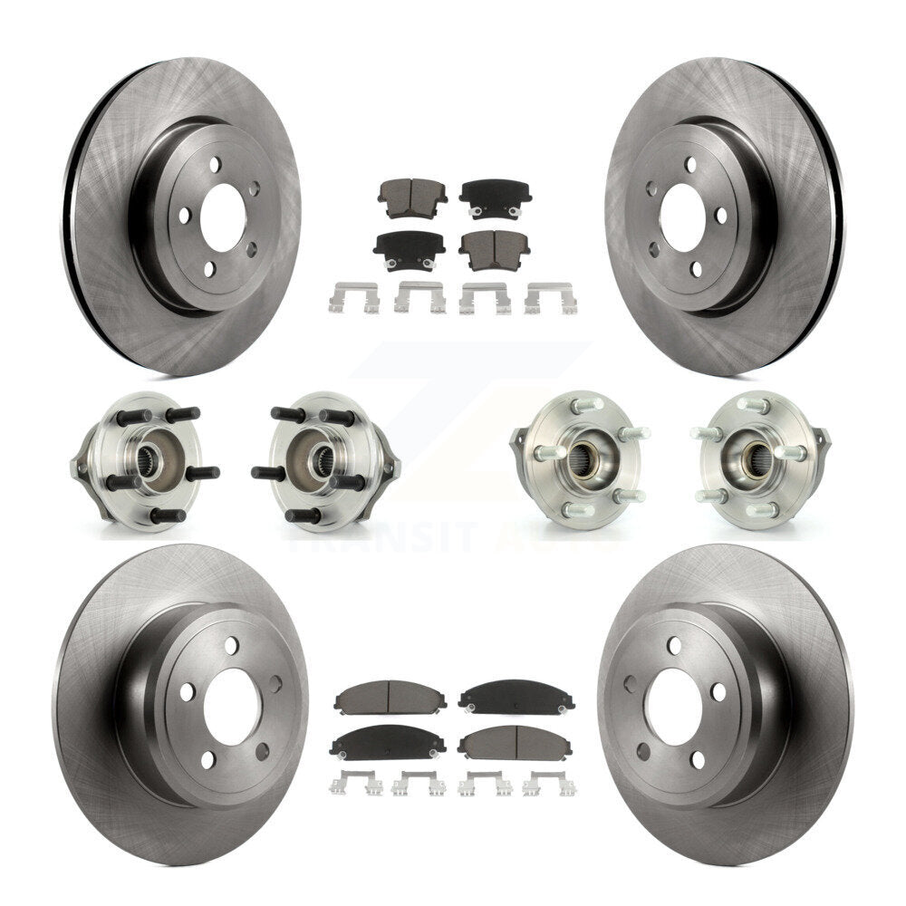 Transit Auto KBB-119267 Wheel Bearing and Hub Assembly for 2005-2006 Chrysler 300 - Front and Rear product image
