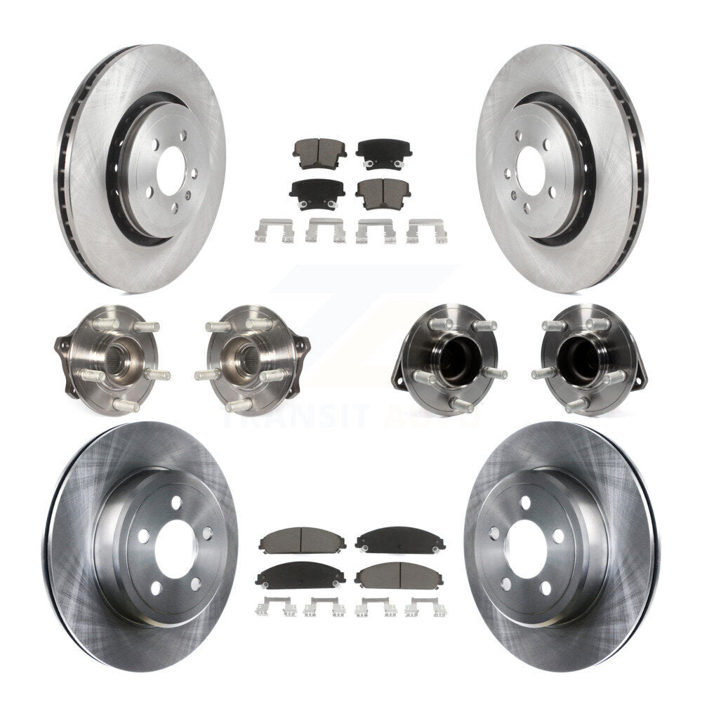 Transit Auto KBB-119268 Wheel Bearing and Hub Assembly for 2017-2018 Dodge Charger - Front and Rear product image