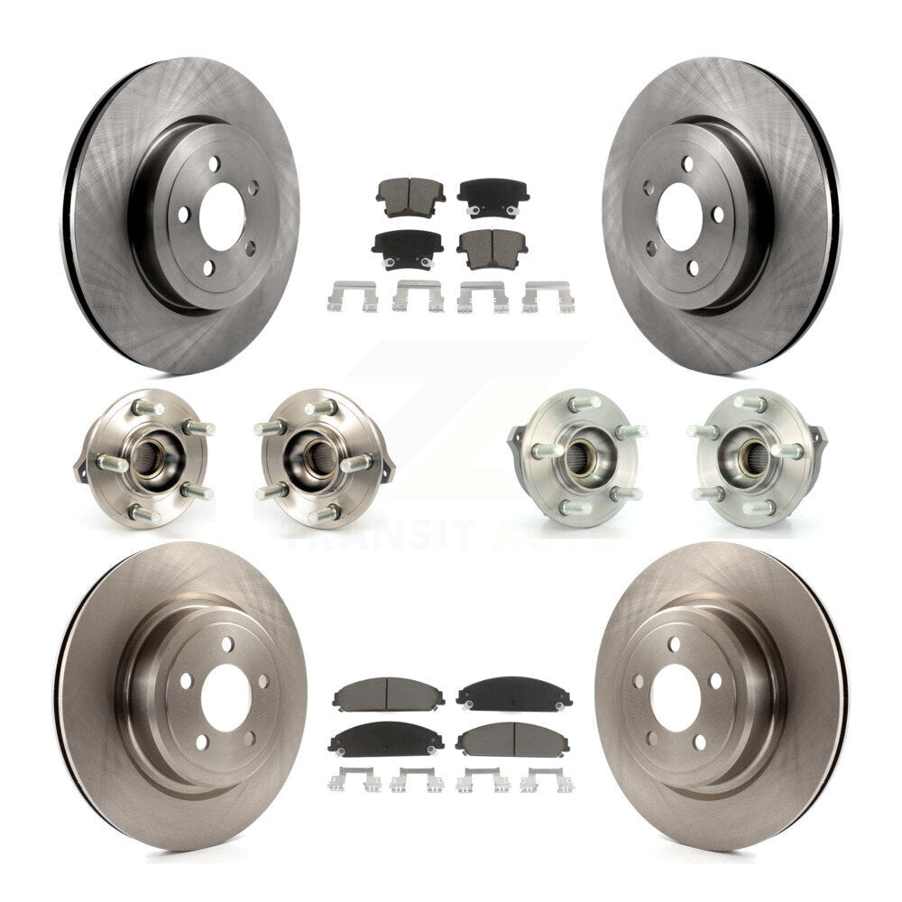 Transit Auto KBB-119270 Wheel Bearing and Hub Assembly for 2010-2013 Dodge Charger - Front and Rear product image