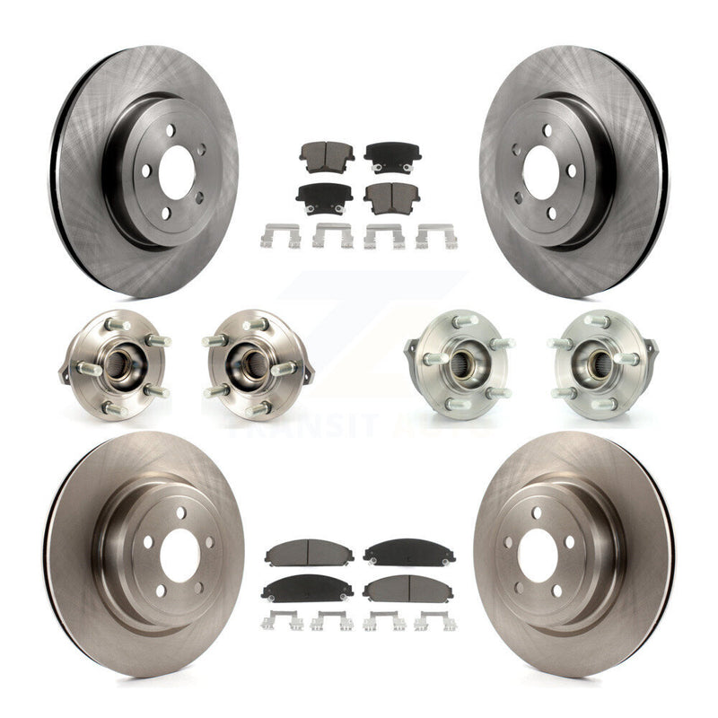 Transit Auto KBB-119270 Wheel Bearing and Hub Assembly for 2010-2013 Dodge Charger - Front and Rear product image