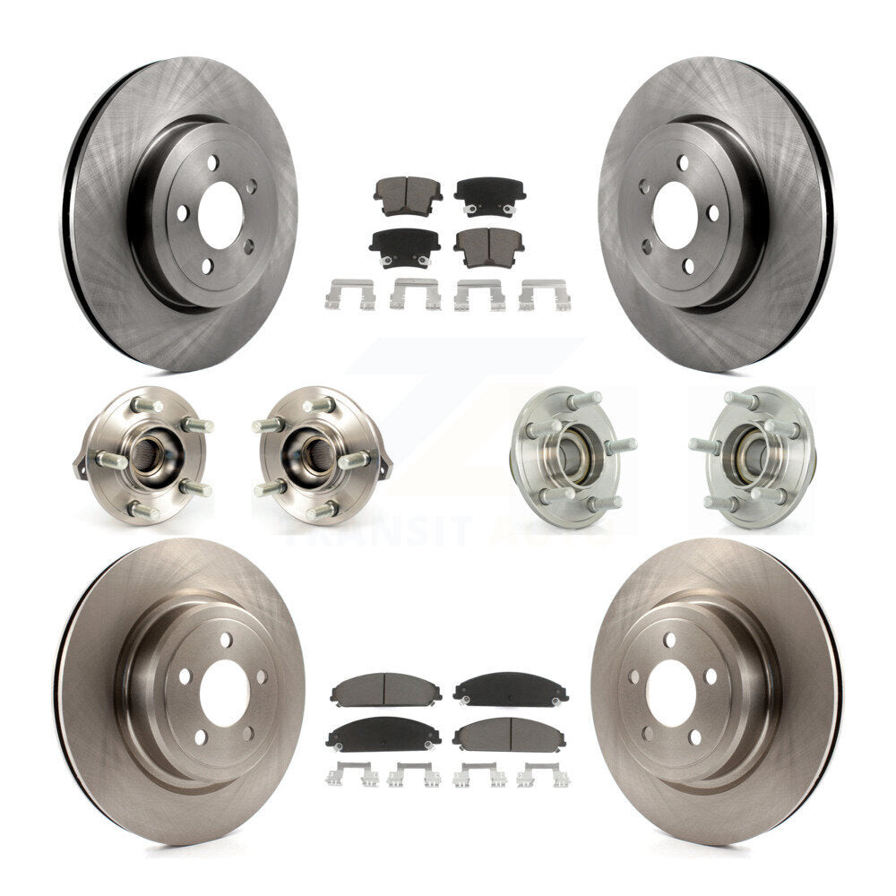 Transit Auto KBB-119272 Wheel Bearing and Hub Assembly for 2010-2011 Dodge Charger - Front and Rear product image