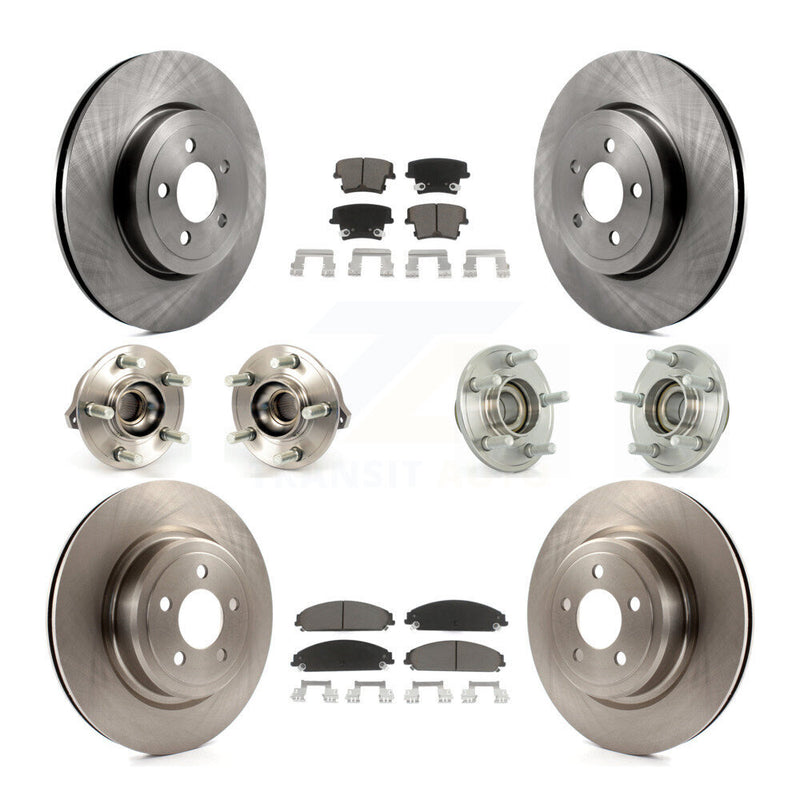 Transit Auto KBB-119272 Wheel Bearing and Hub Assembly for 2010-2011 Dodge Charger - Front and Rear product image