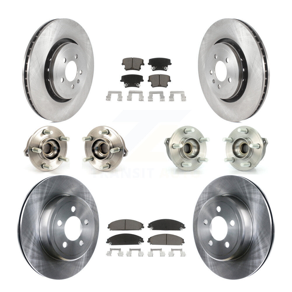 Transit Auto KBB-119273 Wheel Bearing and Hub Assembly for 2014 Dodge Charger - Front and Rear product image