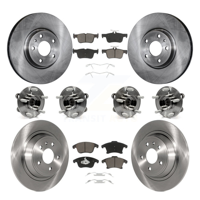 Transit Auto KBB-119275 Wheel Bearing and Hub Assembly for 2013-2018 Ford Fusion - Front and Rear product image