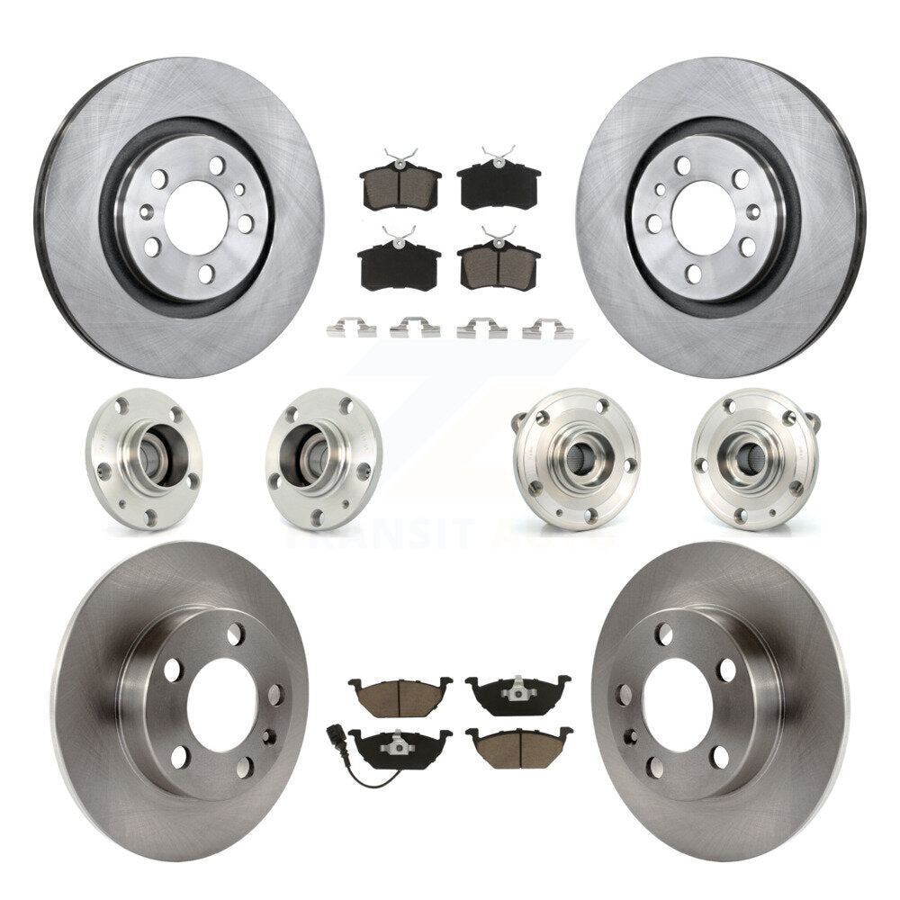 Transit Auto KBB-119283 Wheel Bearing and Hub Assembly for 2007-2009 Volkswagen Jetta City - Front and Rear product image