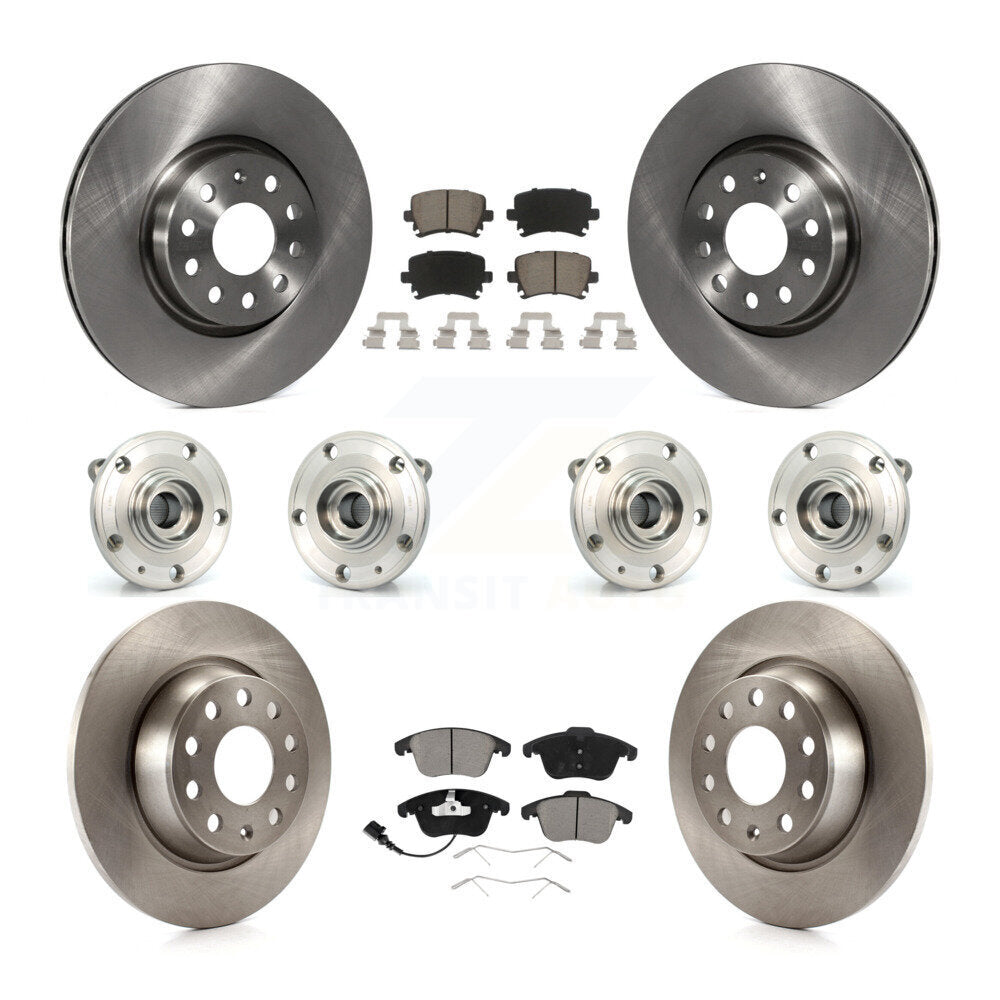 Transit Auto KBB-119297 Wheel Bearing and Hub Assembly for 2009-2018 Volkswagen Tiguan Limited, Audi Q3 Quattro, Volkswagen Tiguan - Front and Rear product image