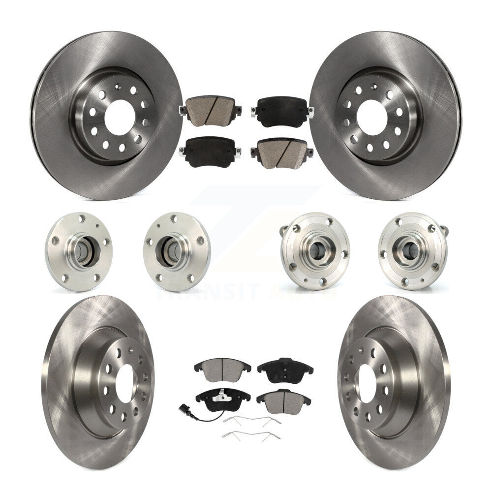 Transit Auto KBB-119302 Wheel Bearing and Hub Assembly for 2016-2018 Audi Q3 - Front and Rear product image