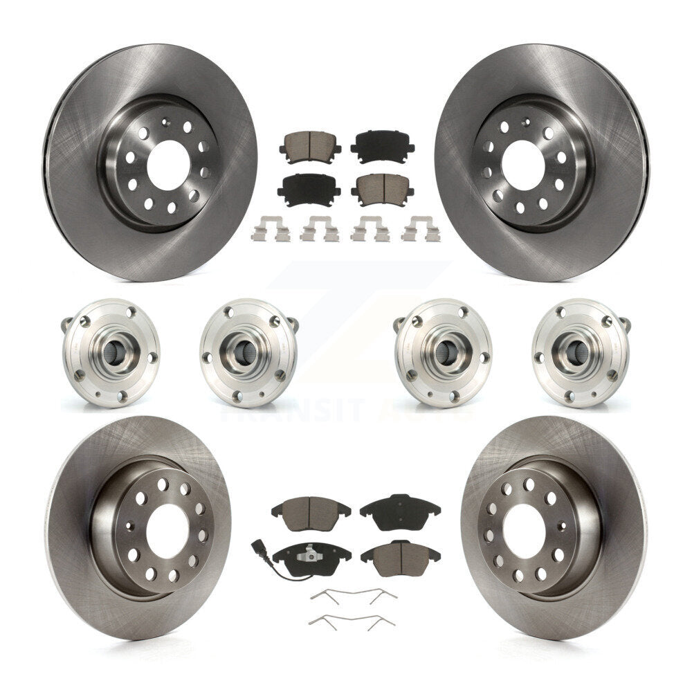 Transit Auto KBB-119308 Wheel Bearing and Hub Assembly for 2008 Audi A3 Quattro - Front and Rear product image