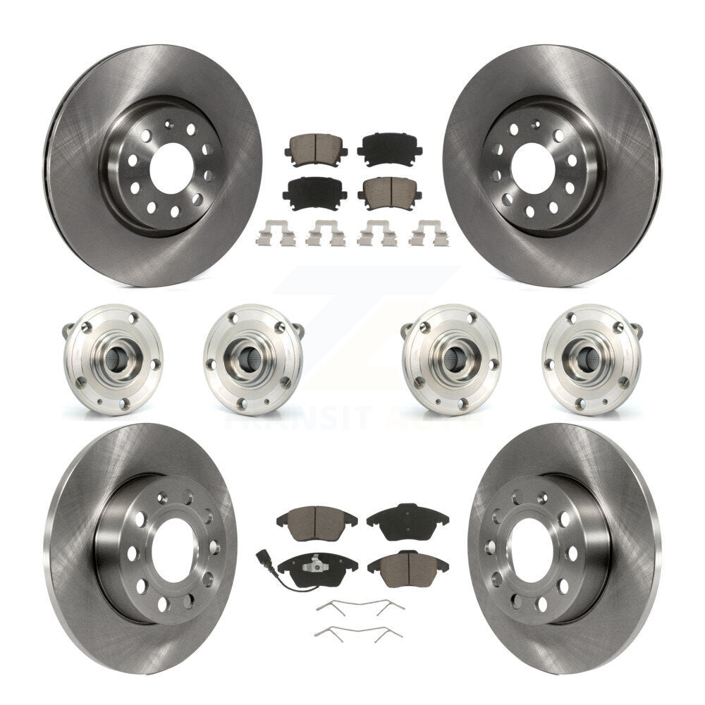 Transit Auto KBB-119309 Wheel Bearing and Hub Assembly for 2008 Audi A3 Quattro - Front and Rear product image