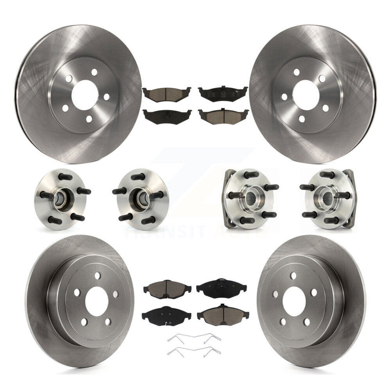 Transit Auto KBB-119313 Wheel Bearing and Hub Assembly for 2001-2005 Chrysler Sebring, Dodge Stratus - Front and Rear product image