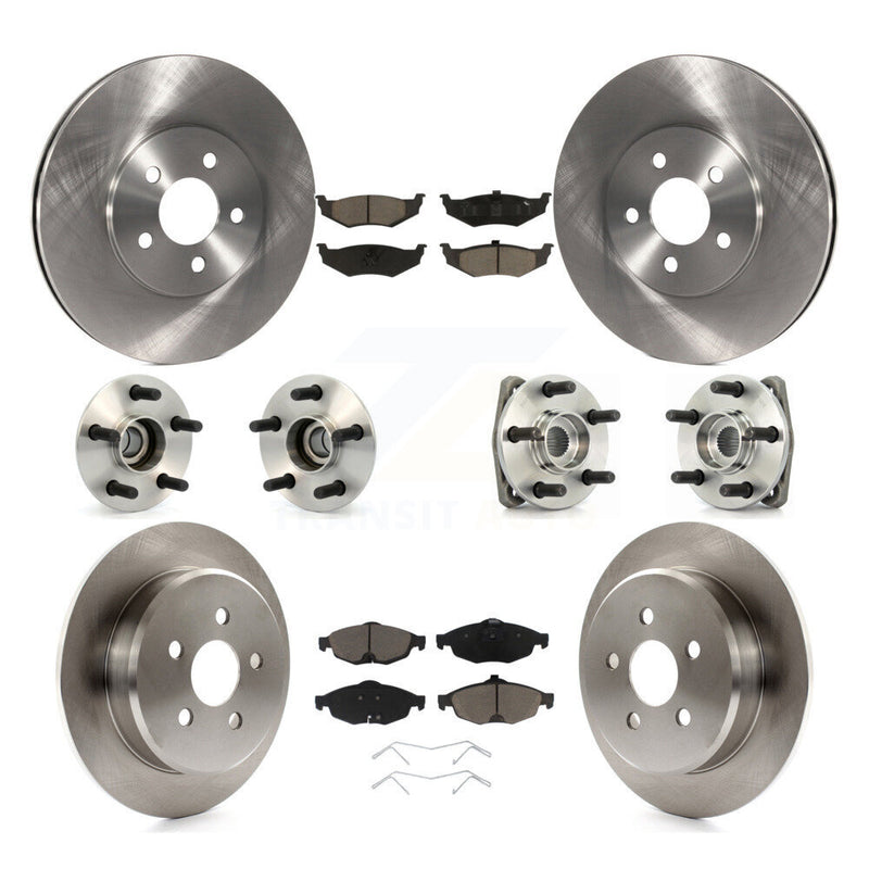 Transit Auto KBB-119314 Wheel Bearing and Hub Assembly for 2005-2006 Chrysler Sebring, Dodge Stratus - Front and Rear product image