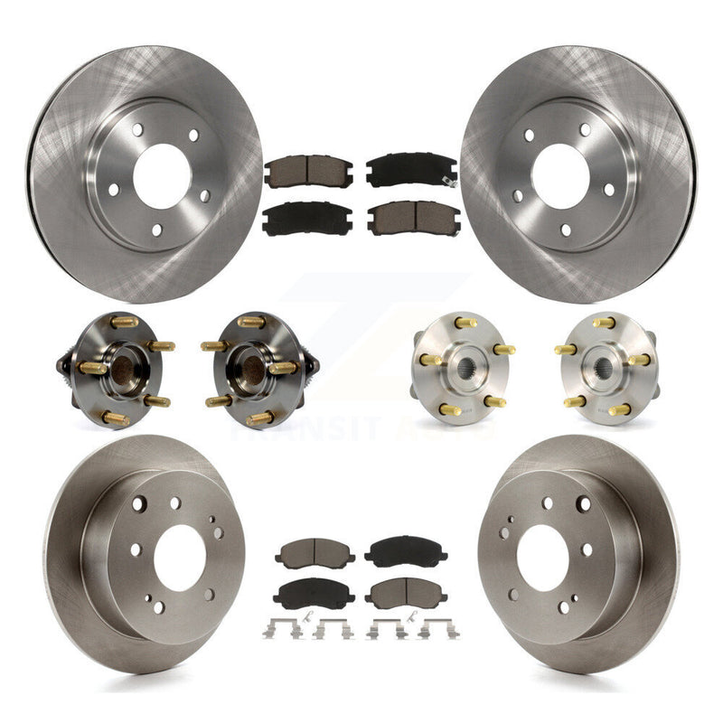 Transit Auto KBB-119316 Wheel Bearing and Hub Assembly for 2004-2006 Mitsubishi Galant - Front and Rear product image