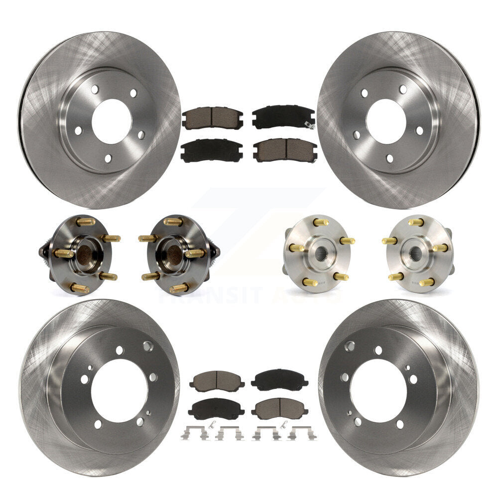 Transit Auto KBB-119317 Wheel Bearing and Hub Assembly for 2005 Mitsubishi Eclipse - Front and Rear product image