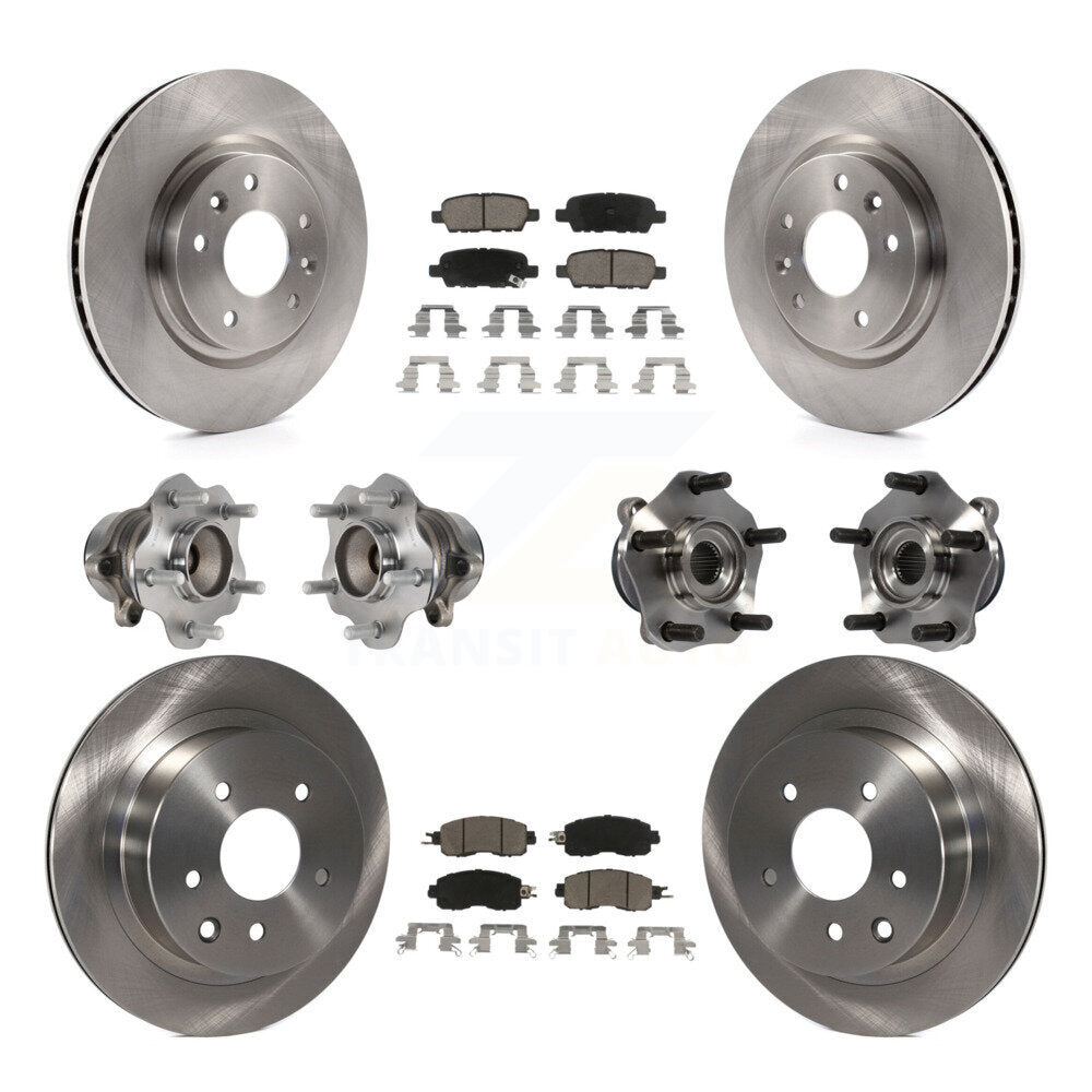 Transit Auto KBB-119326 Wheel Bearing and Hub Assembly for 2014-2017 Nissan LEAF - Front and Rear product image