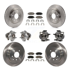 Transit Auto KBB-119326 Wheel Bearing and Hub Assembly for 2014-2017 Nissan LEAF - Front and Rear product image