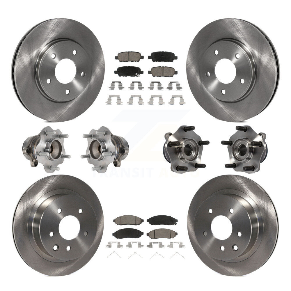 Transit Auto KBB-119327 Wheel Bearing and Hub Assembly for 2013-2014 Nissan LEAF - Front and Rear product image