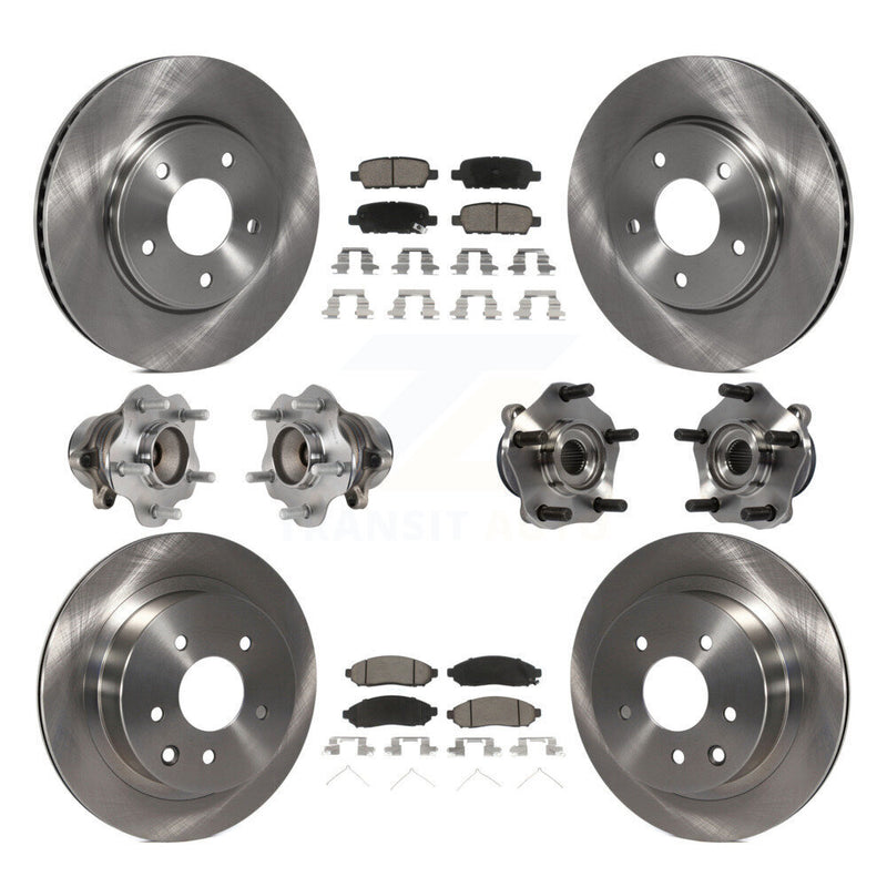 Transit Auto KBB-119327 Wheel Bearing and Hub Assembly for 2013-2014 Nissan LEAF - Front and Rear product image
