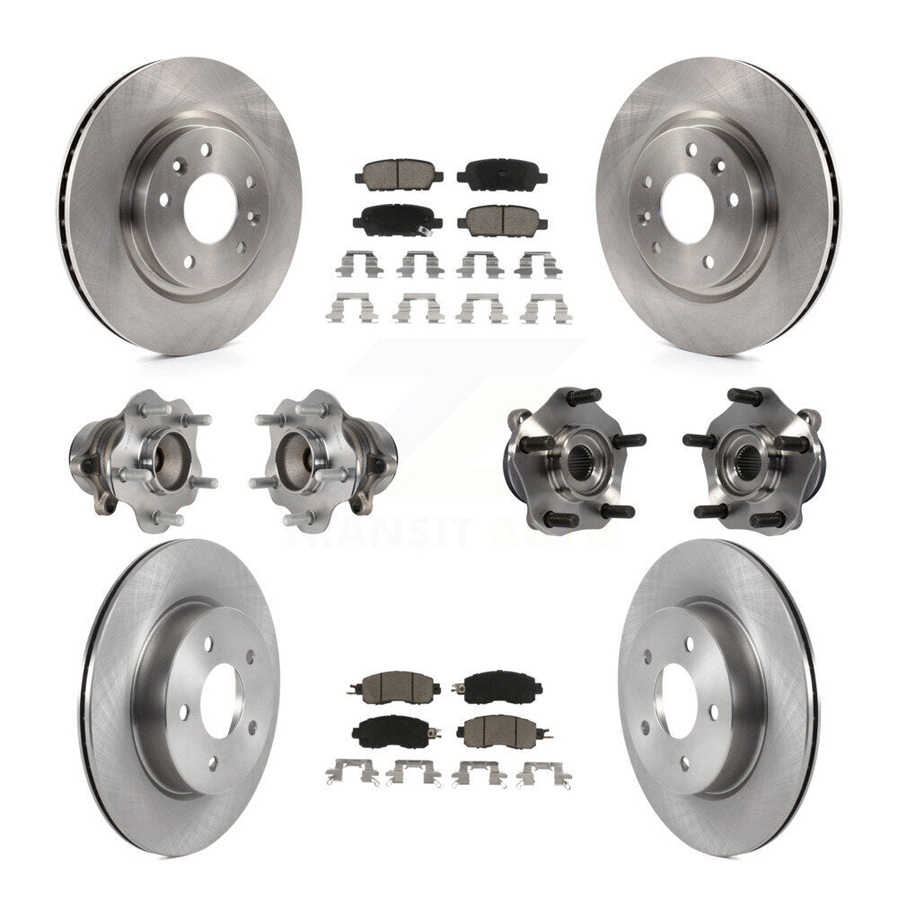 Transit Auto KBB-119332 Wheel Bearing and Hub Assembly for 2017 Nissan LEAF - Front and Rear product image