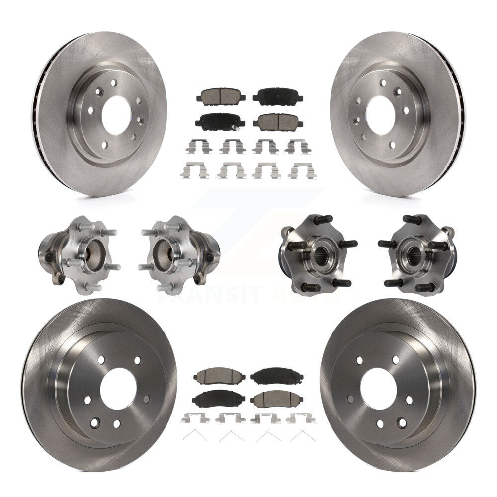 Transit Auto KBB-119333 Wheel Bearing and Hub Assembly for 2015 Nissan LEAF - Front and Rear product image