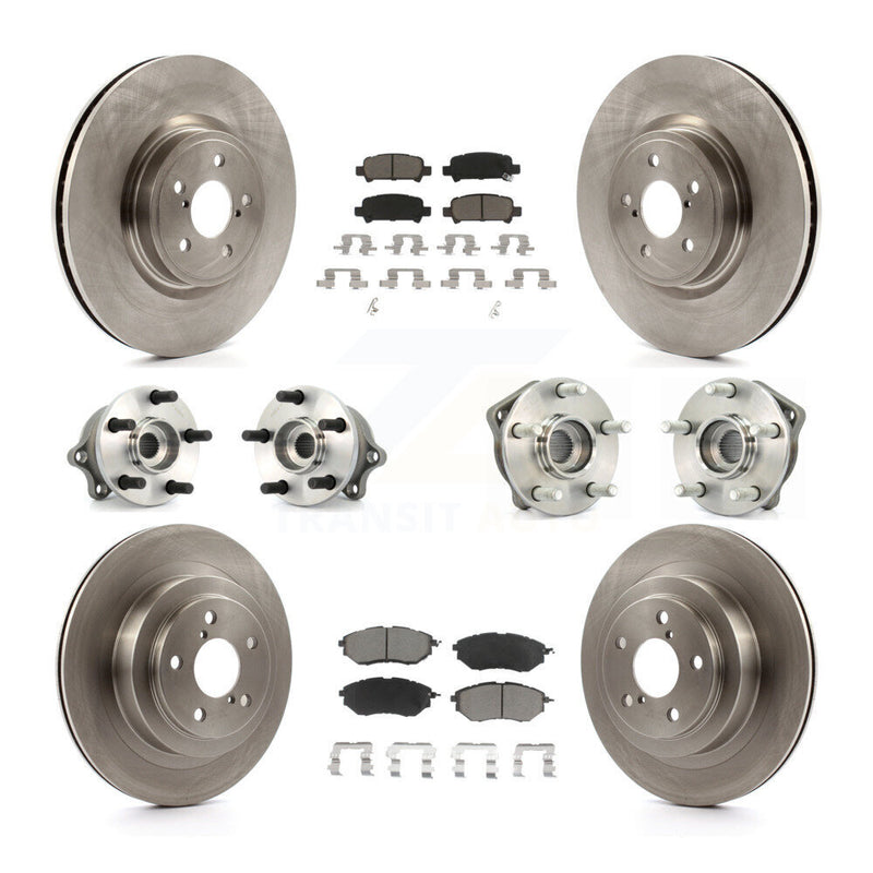 Transit Auto KBB-119338 Wheel Bearing and Hub Assembly for 2005-2009 Subaru Legacy - Front and Rear product image