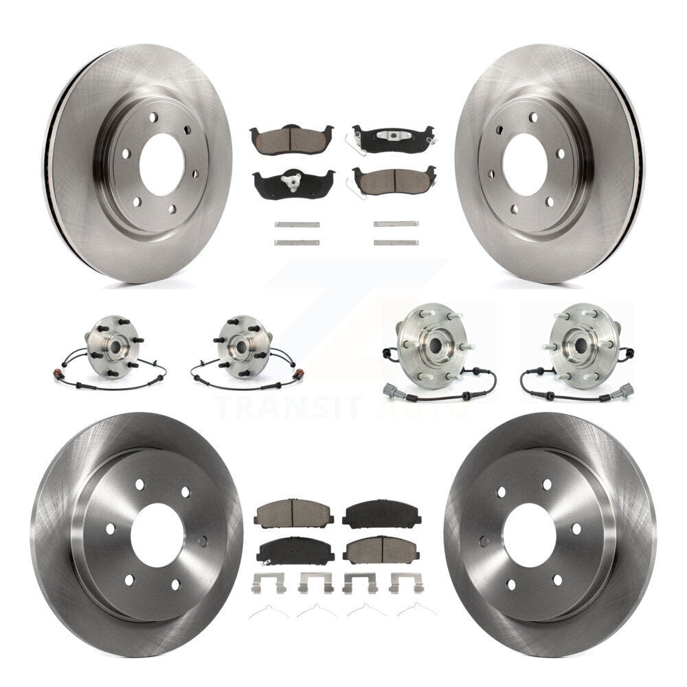 Transit Auto KBB-119340 Wheel Bearing and Hub Assembly for 2008-2012 Nissan Armada, INFINITI QX56 - Front and Rear product image