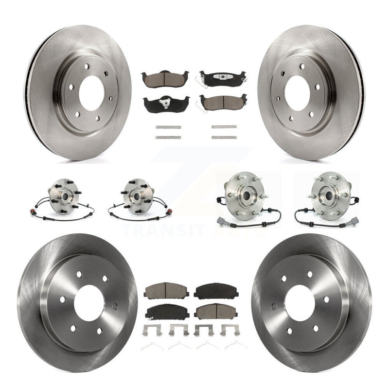 Transit Auto KBB-119340 Wheel Bearing and Hub Assembly for 2008-2012 Nissan Armada, INFINITI QX56 - Front and Rear product image
