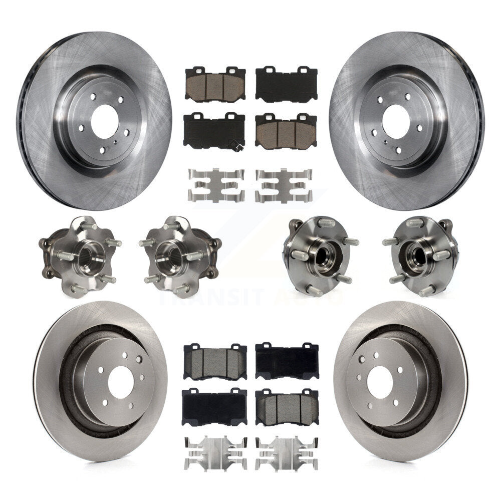 Transit Auto KBB-119344 Wheel Bearing and Hub Assembly for 2009-2013 INFINITI G37 - Front and Rear product image