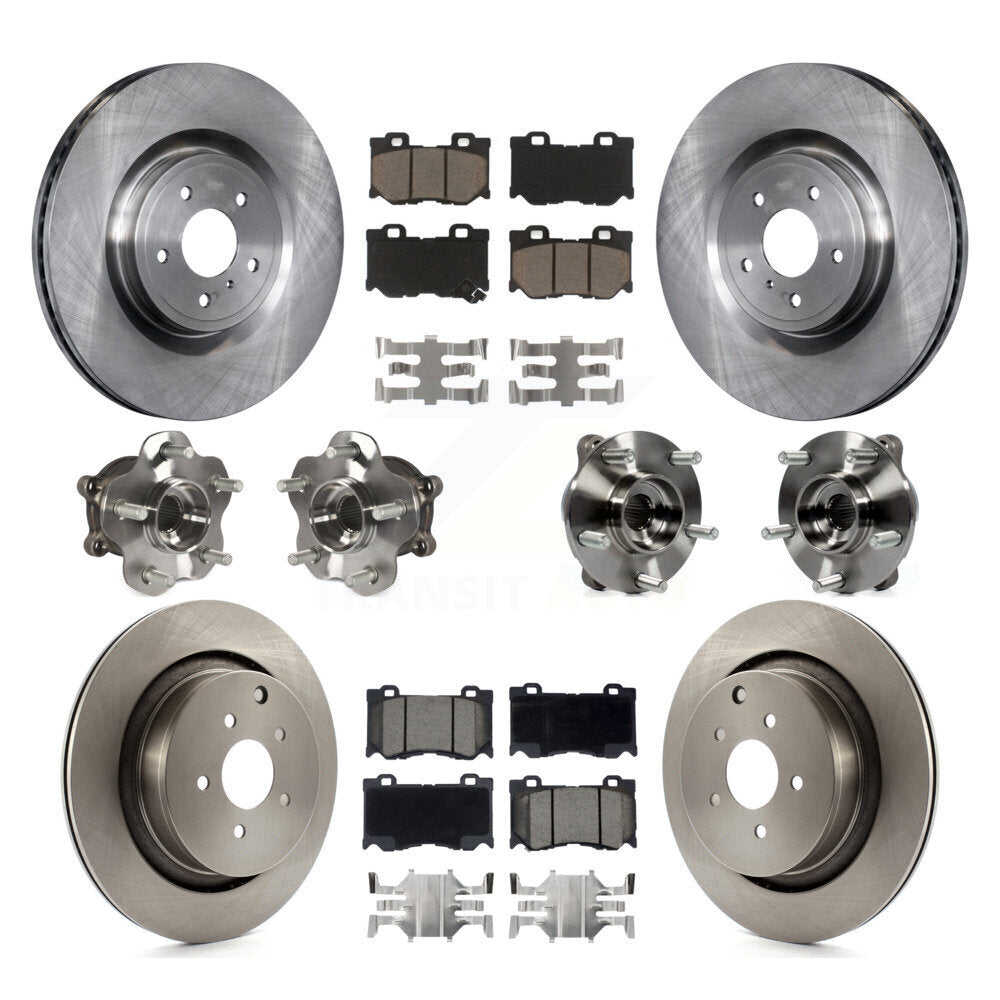 Transit Auto KBB-119346 Wheel Bearing and Hub Assembly for 2009-2013 INFINITI FX50 - Front and Rear product image