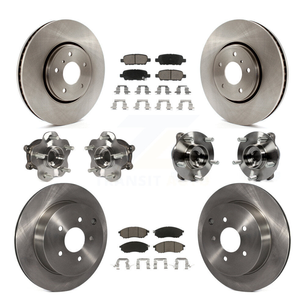 Transit Auto KBB-119353 Wheel Bearing and Hub Assembly for 2009-2013 INFINITI FX37, INFINITI FX35 - Front and Rear product image