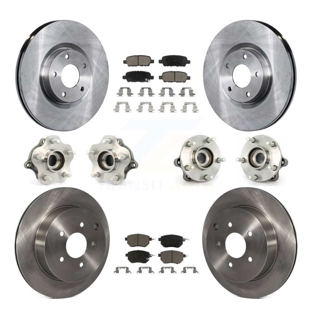 Transit Auto KBB-119368 Wheel Bearing and Hub Assembly for 2003-2004 Nissan Murano - Front and Rear product image