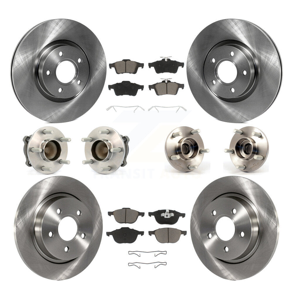Transit Auto KBB-119369 Wheel Bearing and Hub Assembly for 2004-2013 Volvo S40, Volvo V50, Volvo C30 & more - Front and Rear product image