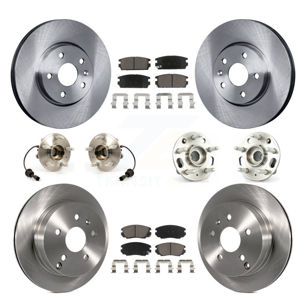 Transit Auto KBB-119371 Wheel Bearing and Hub Assembly for 2010-2017 GMC Terrain, Chevrolet Equinox - Front and Rear product image