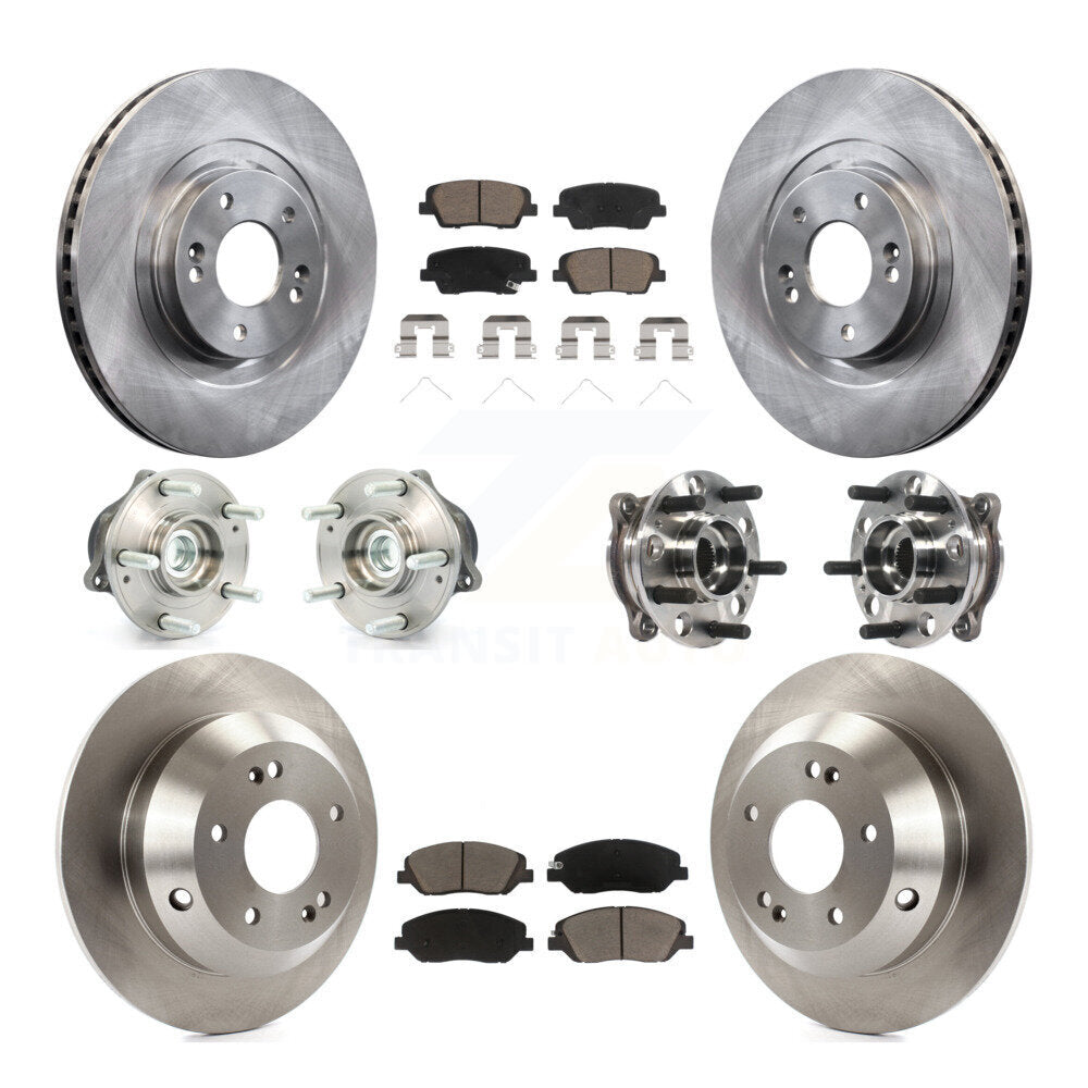 Transit Auto KBB-119388 Wheel Bearing and Hub Assembly for 2017-2019 Hyundai Santa Fe, Hyundai Santa Fe XL - Front and Rear product image
