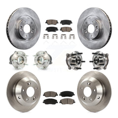 Transit Auto KBB-119388 Wheel Bearing and Hub Assembly for 2017-2019 Hyundai Santa Fe, Hyundai Santa Fe XL - Front and Rear product image