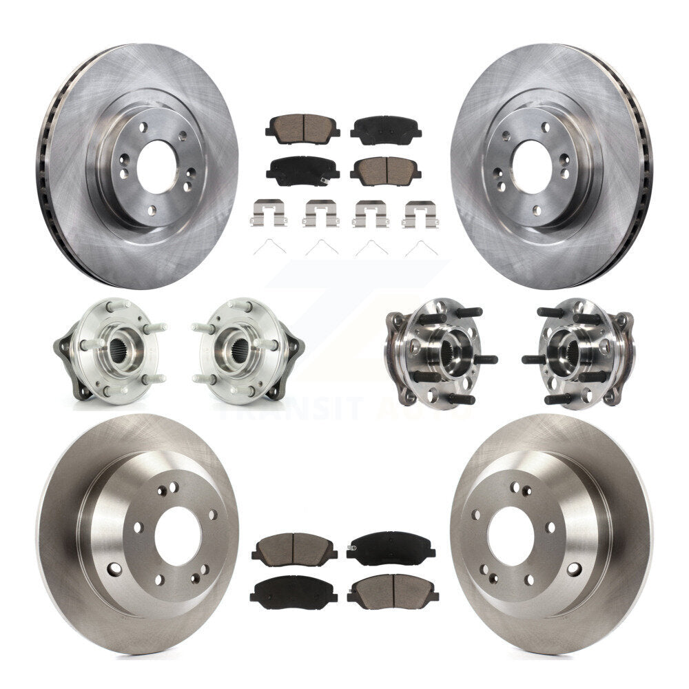 Transit Auto KBB-119389 Wheel Bearing and Hub Assembly for 2017-2019 Hyundai Santa Fe, Hyundai Santa Fe XL - Front and Rear product image