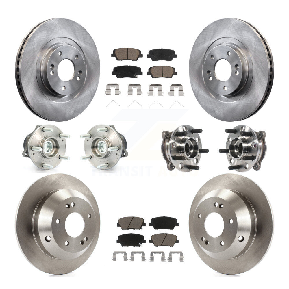 Transit Auto KBB-119392 Wheel Bearing and Hub Assembly for 2017-2018 Hyundai Santa Fe Sport - Front and Rear product image